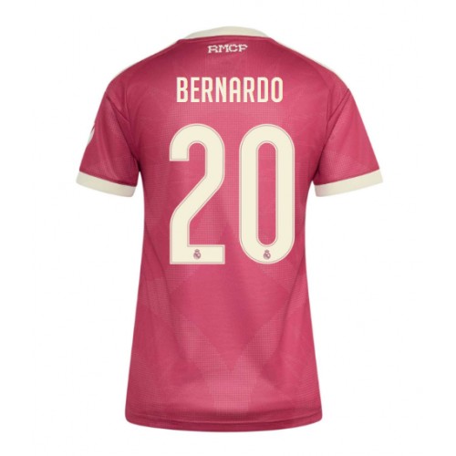 Stroje piłkarskie Real Madrid Bernardo Silva #20 Koszulka Trzeciej dla damskie 2026-27 Krótki Rękaw